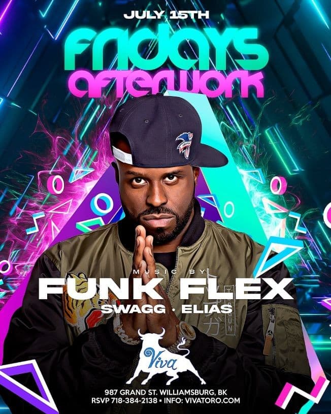 Event - FRIDAYS AFTERWORK BROOKLYM NEW YORK - Brooklyn, New York - July 15, 2022 | concert tickets