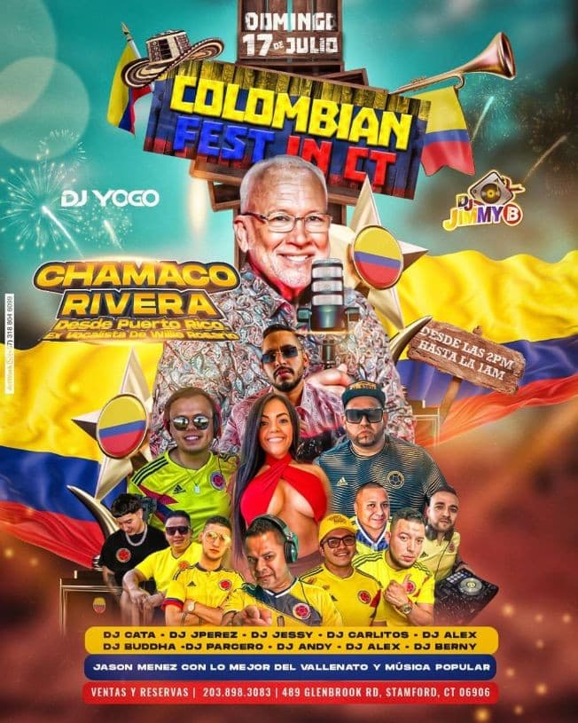Event - COLOMBIAN FESTIVAL in Stamford CT - Stamford, Connecticut - July 17, 2022 | concert tickets