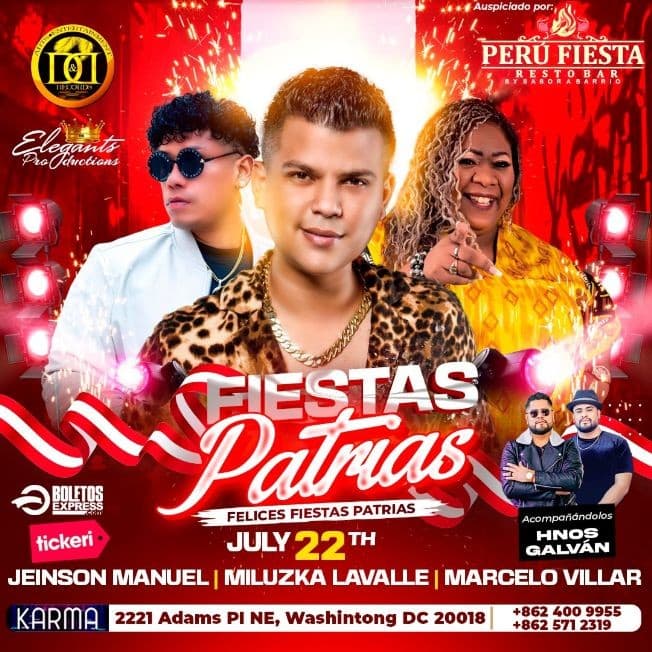 Event - SALSA TIMBA FESTIVAL - FESTIVAL Peruano DMV - Washington, District Of Columbia - July 22, 2022 | concert tickets
