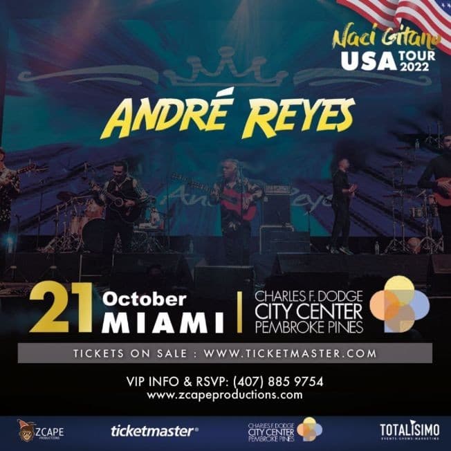 Event - ANDRE REYES EN CONCIERTO ! PEMBROKE PINES FLORIDA - Pembroke Pines, Florida - October 21, 2022 | concert tickets