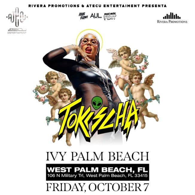 Event - TOKISCHA LIVE EN WEST PALM BEACH  FLORIDA - West Palm Beach, Florida - October 7, 2022 | concert tickets