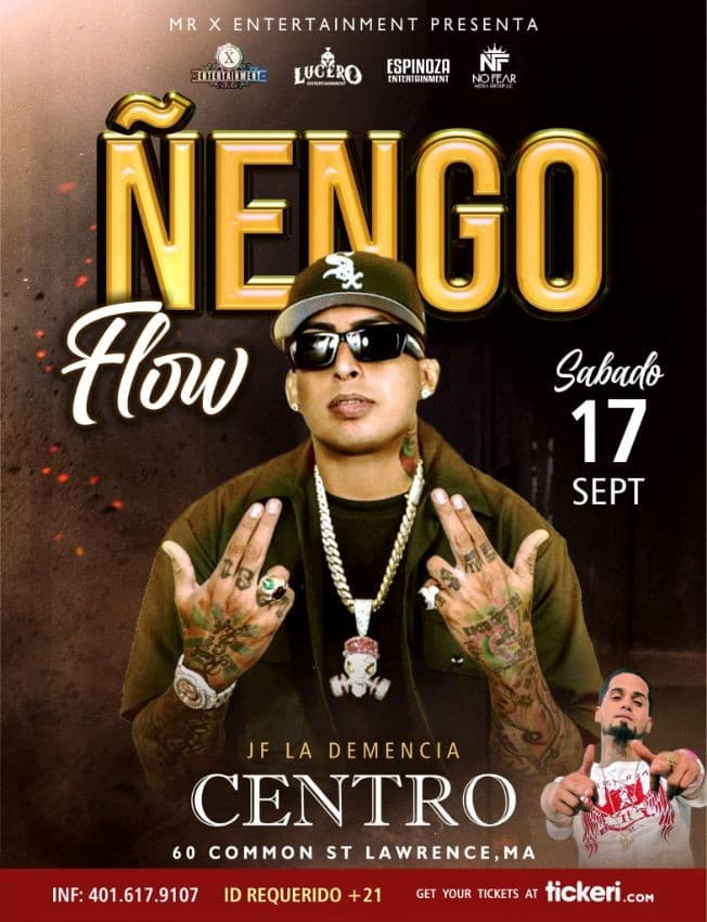 Event - Ñengo Flow live in Concert in Lawrence, MA - Lawrence, Massachusetts - September 17, 2022 | concert tickets