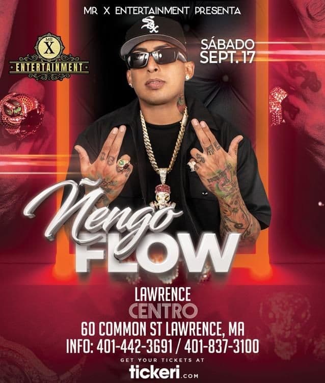 Event - ÑENGO FLOW EN VIVO EN LAWRENCE MASSACHUSETTS - Lawrence, Massachusetts - September 17, 2022 | concert tickets