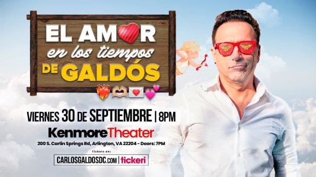 Event - EL AMOR EN LOS TIEMPOS DE GALDOS ! ARLINGTON VIRGINIA - Arlington, Virginia - September 30, 2022 | concert tickets