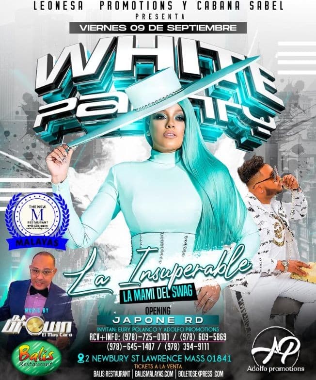 Event - La Insuperable - Lawrence, Massachusetts - September 9, 2022 | concert tickets