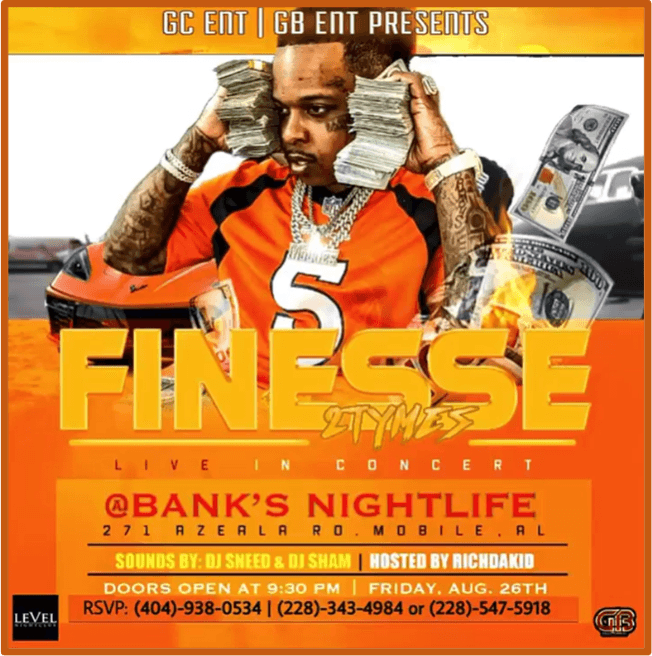Event - FINESSE 2 TYMES  LIVE IN CONCERT MOBILE ALABAMA - Mobile, Alabama - August 26, 2022 | concert tickets