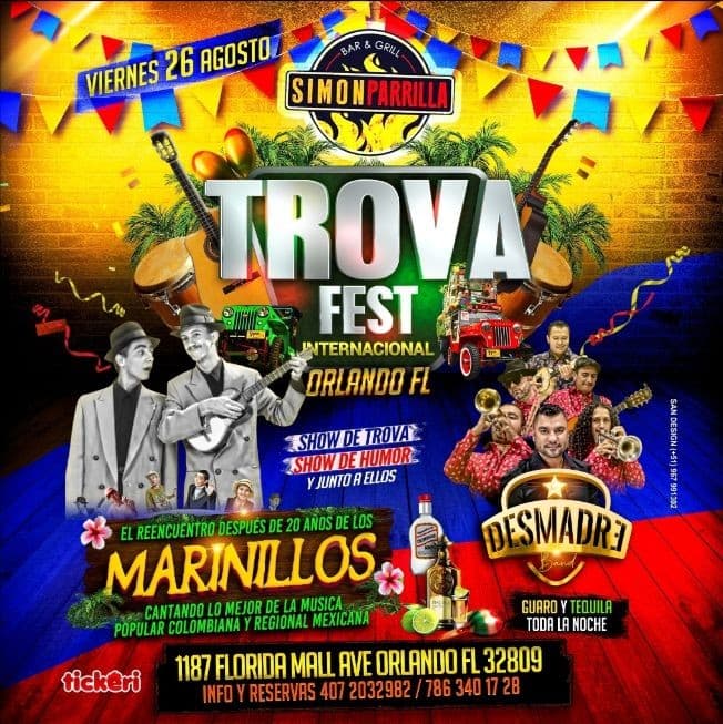 Event - Trova Fest Internacional Orlando Fl - Orlando, Florida - August 26, 2022 | concert tickets