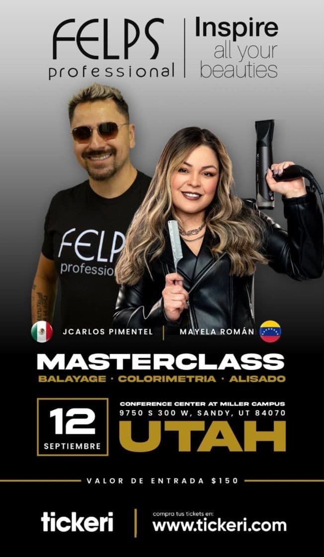 Event - Master Class Felps Professional - Sandy, Utah - September 12, 2022 | concert tickets