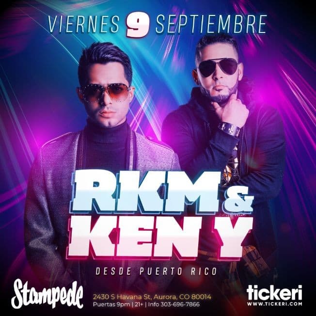 Event - RAKIM & KEN-Y EN DENVER - Aurora, Colorado - September 9, 2022 | concert tickets