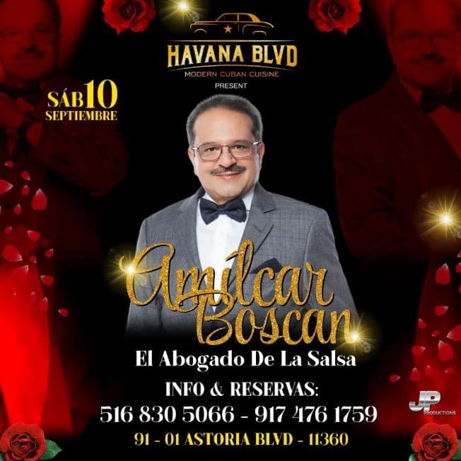 Event - AMILCAR BOSCAN EN CONCIERTO !  ELMHURST NEW YORK - Queens, New York - September 10, 2022 | concert tickets