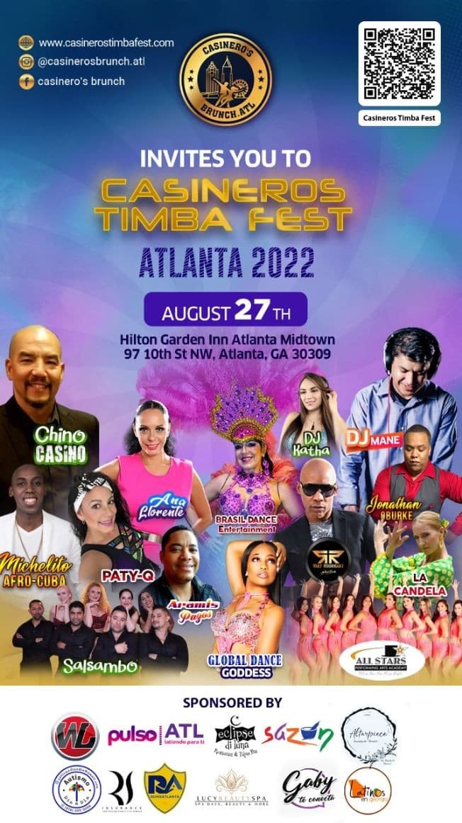 Event - CASINERO'S TIMBA FEST - ATLANTA 2022 - Atlanta, Georgia - August 27, 2022 | concert tickets