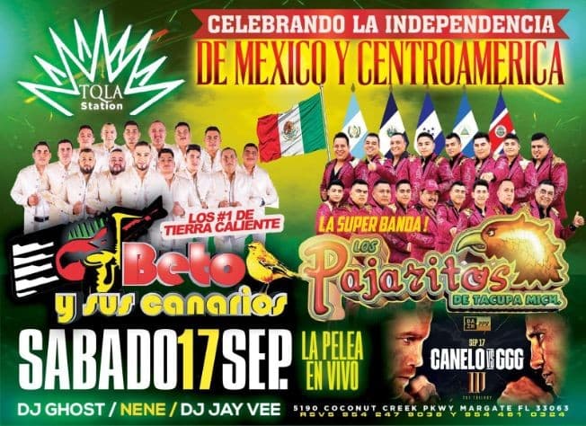 Event - BETO Y SUS CANARIOS , BANDA LOS PAJARITOS DE TACUPA MICH. EN VIVO ! MARGATE FLORIDA - Margate, Florida - September 17, 2022 | concert tickets