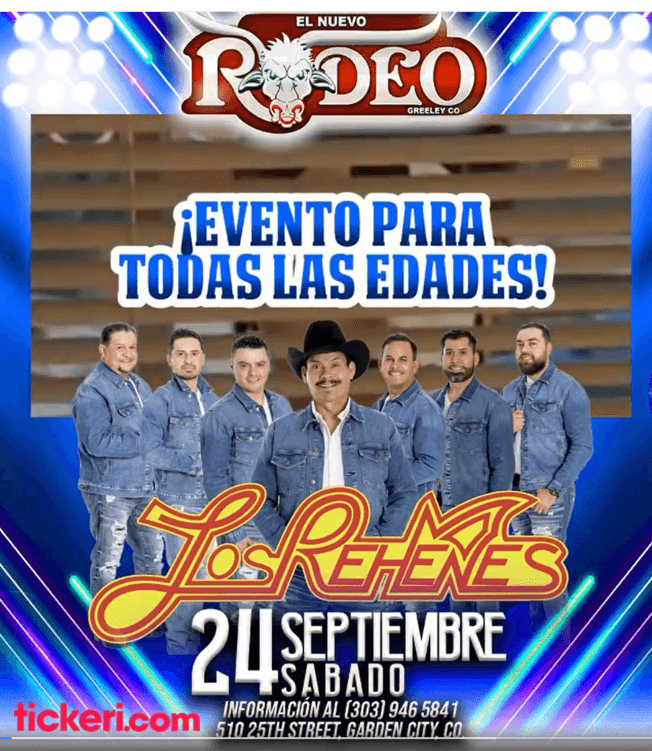 Event - LOS REHENES EN CONCIERTO ! GARDEN CITY COLORADO - Garden City, Colorado - September 24, 2022 | concert tickets