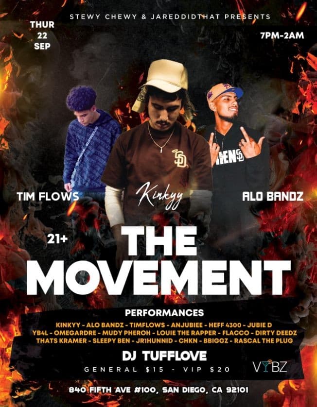 Event - DAYGO'S FINEST: The Movement - San Diego, California - September 22, 2022 | concert tickets
