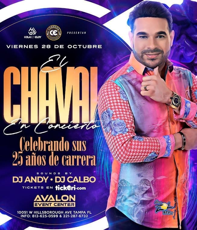 Event - El Chaval de la Bachata  en Tampa - Tampa, Florida - October 28, 2022 | concert tickets