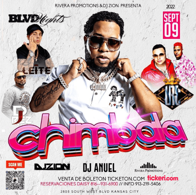 Event - CHIMBALA  LIVE  IN CONCERT - KANSAS CITY MISSOURI - Kansas City, Missouri - September 9, 2022 | concert tickets