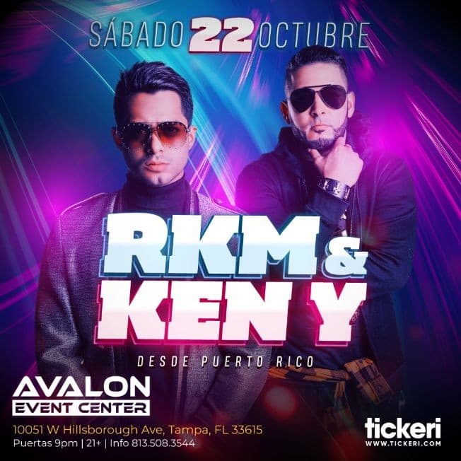 Event - RAKIM Y KEN-Y EN TAMPA - Tampa, Florida - October 22, 2022 | concert tickets