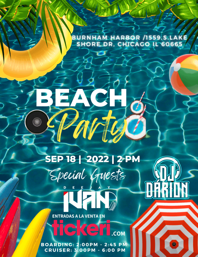 Event - BEACH PARTY - Chicago, Illinois - September 18, 2022 | concert tickets