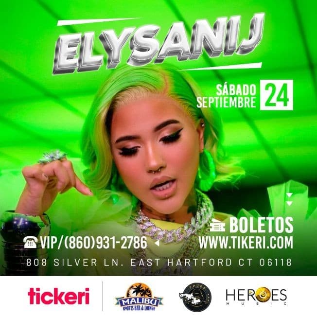 Event - Elysanij La Dulce & Ruda Melodia New Album Tour - East Hartford, Connecticut - September 24, 2022 | concert tickets