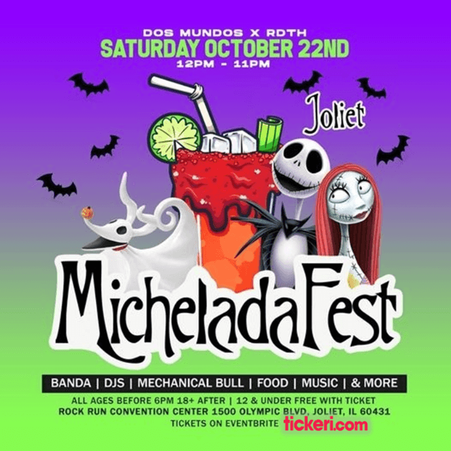 Event - MICHELADA FEST ! JOLIET ILLINOIS - Joliet, Illinois - October 22, 2022 | concert tickets
