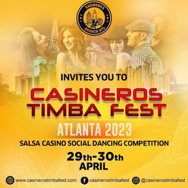Event - CASINEROS TIMBA FEST - ATLANTA APRIL 29th & 30th, 2023 - Atlanta, Georgia - April 29, 2023 | concert tickets