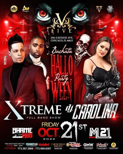 Event - XTREME , DJ CAROLINA EN VIVO ! CHICAGO ILLINOIS - Chicago, Illinois - October 21, 2022 | concert tickets