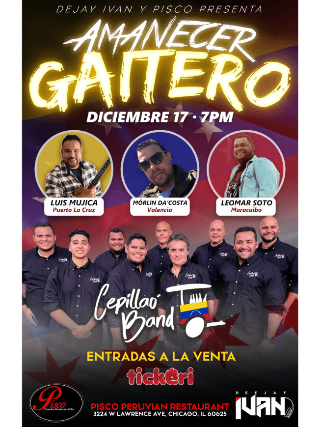 Event - AMANECER GAITERO - Chicago, Illinois - December 17, 2022 | concert tickets