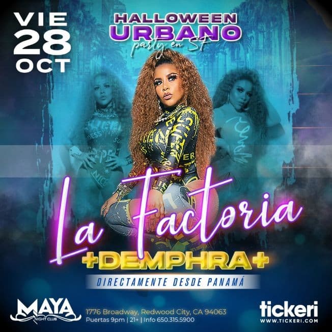 Event - LA FACTORIA EN REDWOOD CITY  CA - Redwood City, California - October 28, 2022 | concert tickets