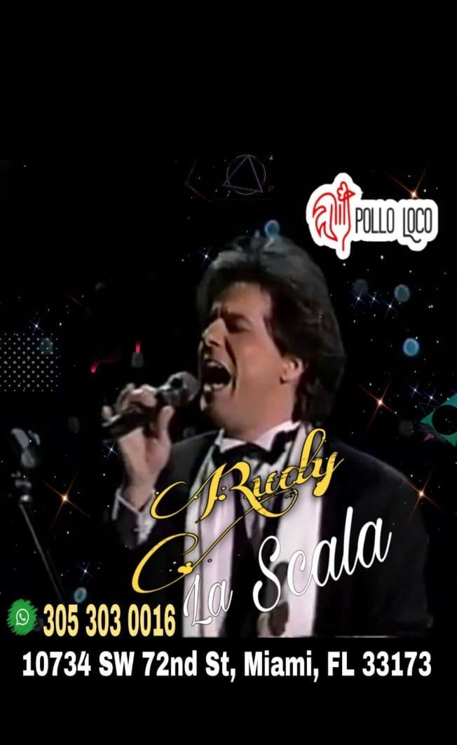 Event - RUDY LA SCALA EN MIAMI - West Palm Beach, Florida - October 28, 2022 | concert tickets