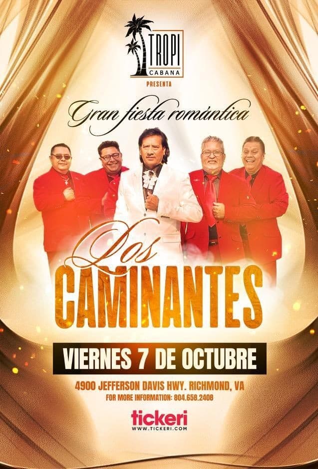 Event - LOS CAMINANTES EN CONCIERTO! RICHMOND VIRGINIA - Richmond, Virginia - October 7, 2022 | concert tickets