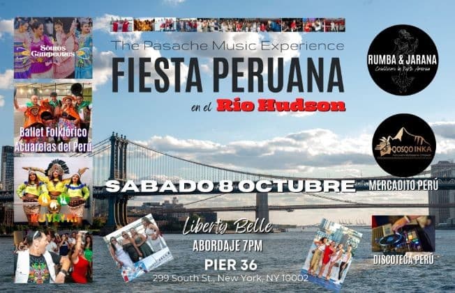 Event - FIESTA PERUANA en el RIO HUDSON - NYC - New York, New York - October 8, 2022 | concert tickets