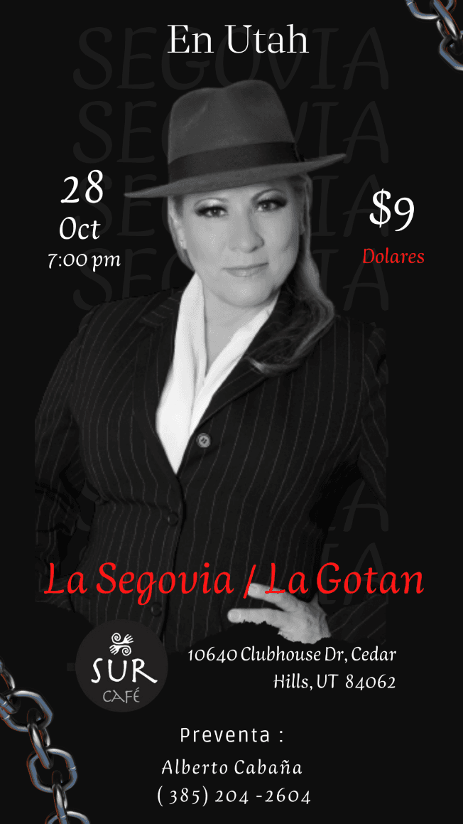 Event - La Segovia/La Gotan - Cedar hills, Utah - October 28, 2022 | concert tickets