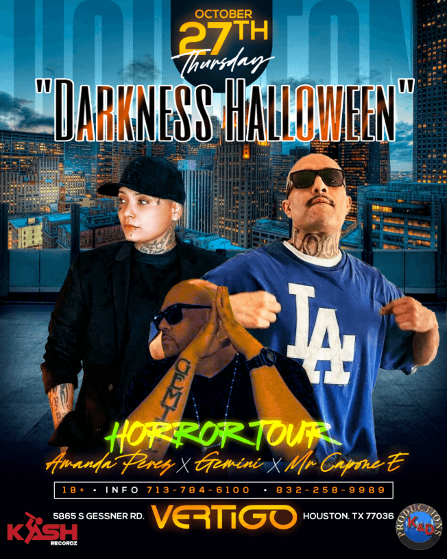 Event - Amanda Perez-Mr Caponee-BigGemini in CONCERT HOUSTON,TX - POSTPNED - Houston, Texas - October 27, 2022 | concert tickets