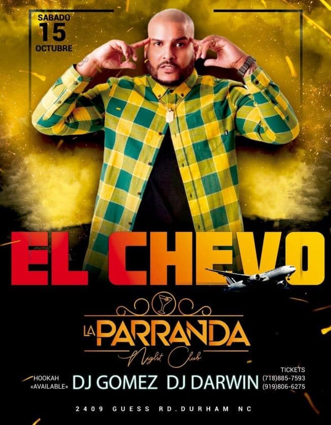 Event - EL CHEVO EN CONCIERTO!  DURHAM NORTH CAROLINA - Durham, North Carolina - October 15, 2022 | concert tickets