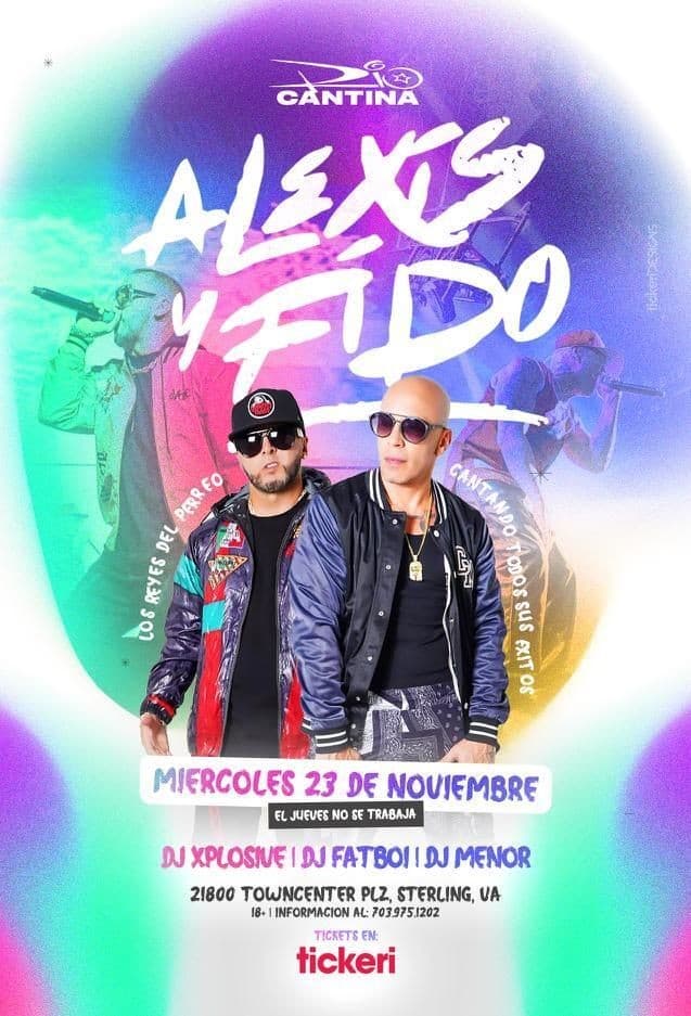 Event - ALEXIS Y FIDO EN CONCIERTO ! STERLING VIRGINIA - Sterling, Virginia - November 23, 2022 | concert tickets