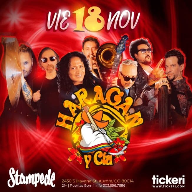 Event - HARAGAN Y CIA EN DENVER - Aurora, Colorado - November 18, 2022 | concert tickets