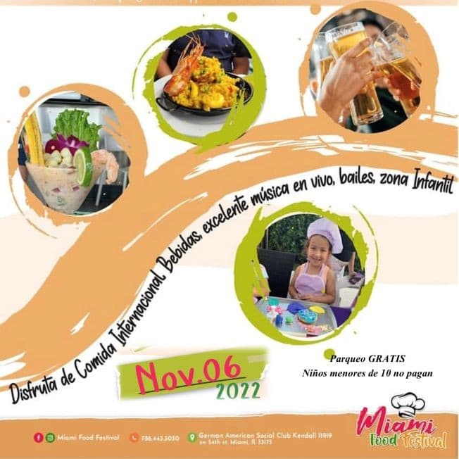 Event - MIAMI FOOD FESTIVAL - MIAMI, Florida - November 6, 2022 | concert tickets