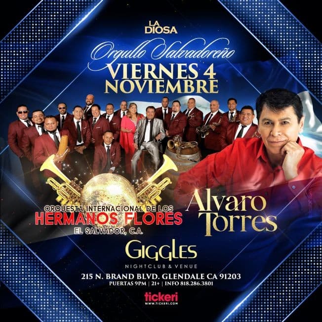 Event - LOS HERMANOS FLORES Y ALVARO TORRES EN LOS ANGELES - Glendale, California - November 4, 2022 | concert tickets
