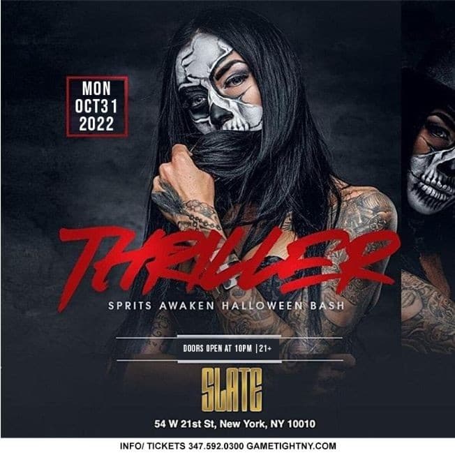 Event - Slate NYC Halloween Party 2022 - New York, New York - October 31, 2022 | concert tickets