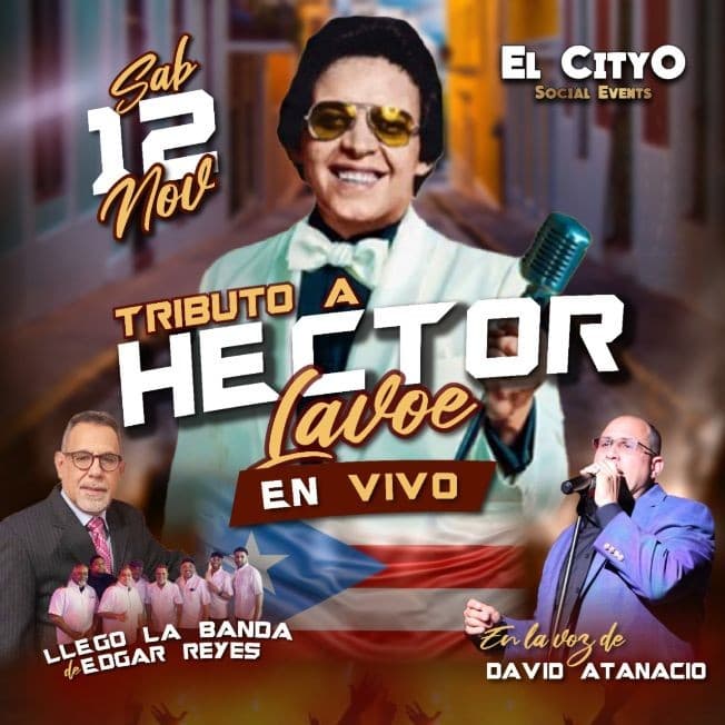 Event - TRIBUTO A HECTOR LAVOE - Orlando, Florida - November 12, 2022 | concert tickets