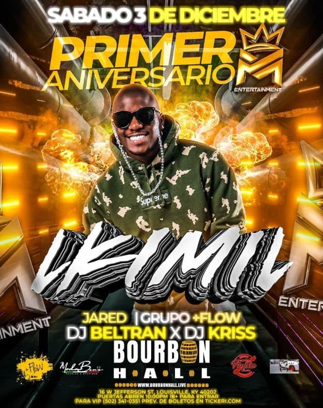 Event - L Kimii M Entertainment 1 aniversario - Louisville, Florida - December 3, 2022 | concert tickets