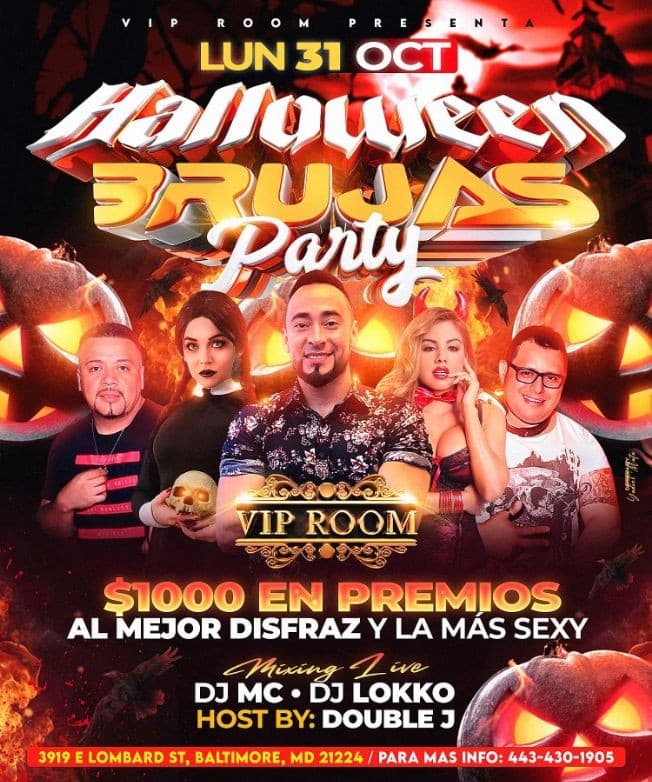 Event - Halloween Party Vip Room - Baltimore, Maryland - October 31, 2022 | concert tickets
