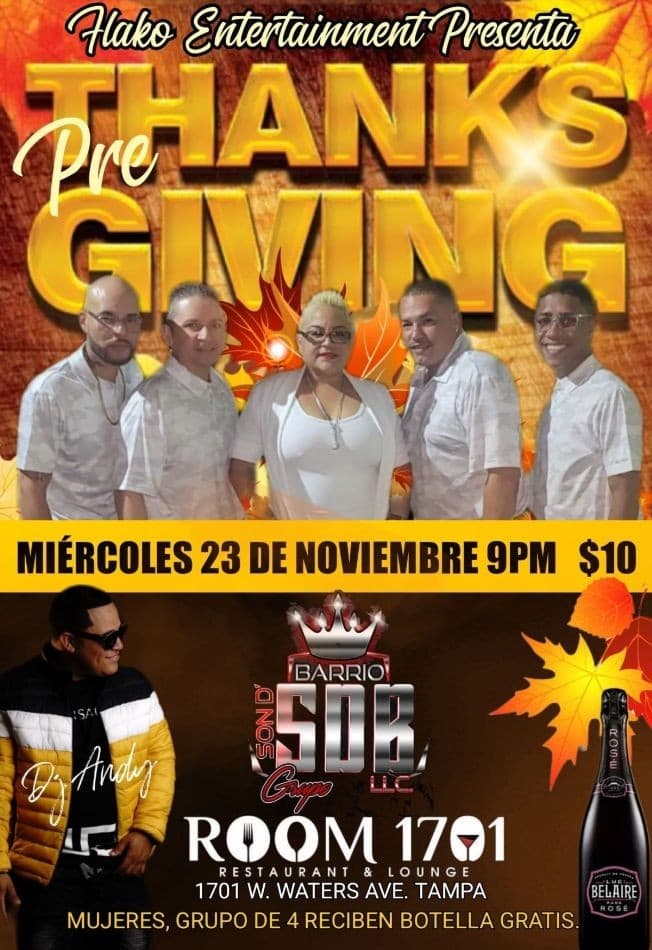 Event - GRUPO SON D BARRIO EN VIVO! TAMPA FLORIDA - Tampa, Florida - November 23, 2022 | concert tickets