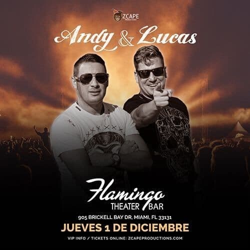 Event - ANDY & LUCAS EN CONCIERTO !  MIAMI FLORIDA - Miami, Florida - December 1, 2022 | concert tickets