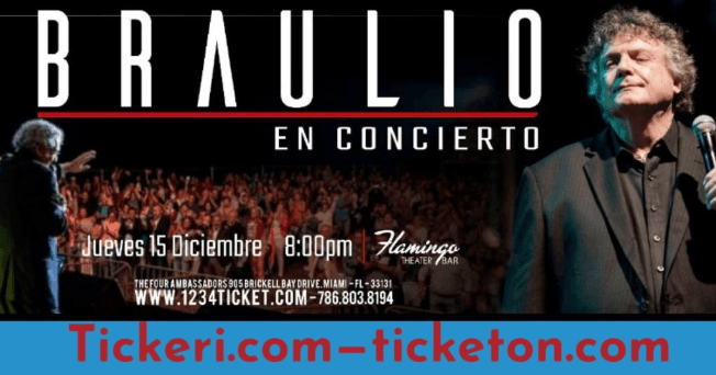 Event - BRAULIO EN CONCIERTO ! MIAMI FLORIDA ***CANCELLED - Miami, Florida - December 15, 2022 | concert tickets