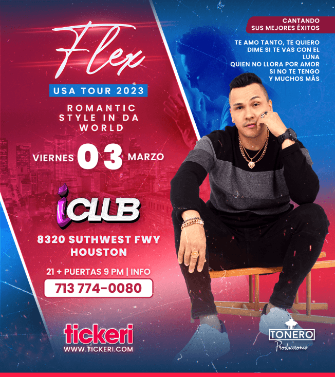Event - FLEX EN CONCIERTO !  HOUSTON TEXAS - Houston, Texas - March 3, 2023 | concert tickets