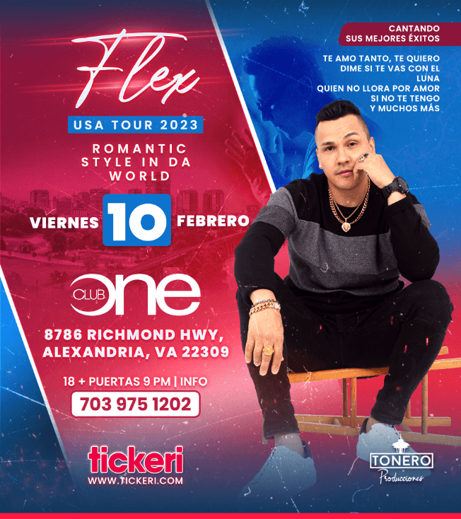 Event - FLEX EN CONCIERTO ! ALEXANDRIA VIRGINIA - Alexandria, Virginia - February 10, 2023 | concert tickets