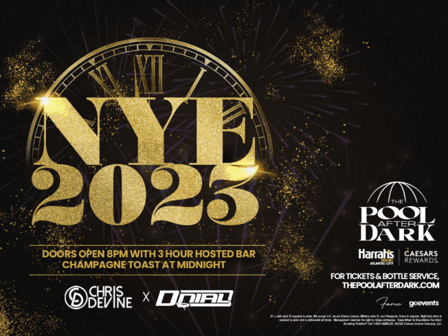 Event - NYE 2023 at The Pool After Dark - Atlantic City, New Jersey - 31 de diciembre de 2022 | concert tickets