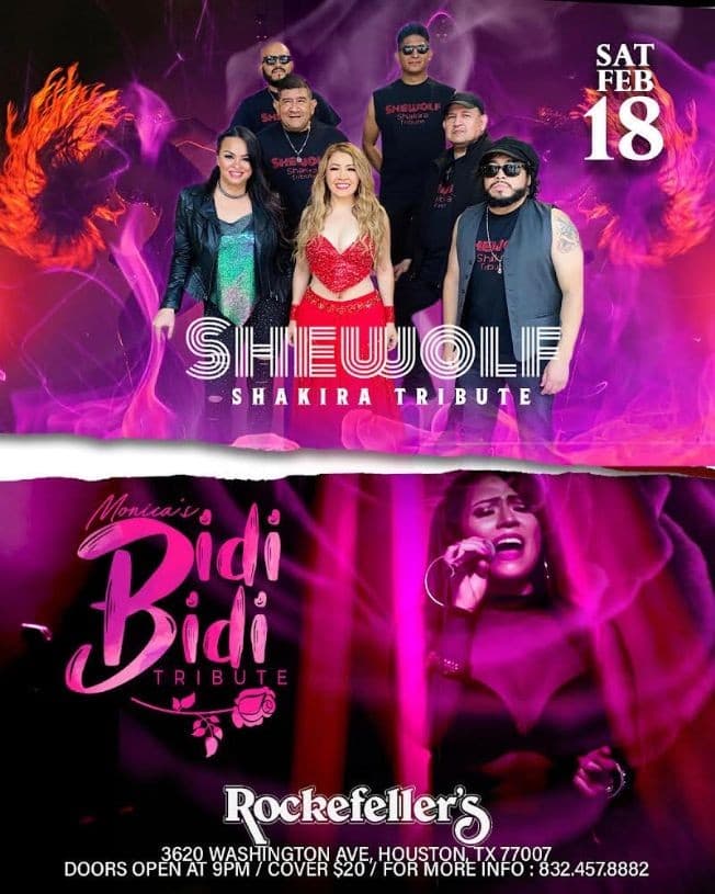 Event - Valentines Tribute to the La Reyna de Cumbia and Reyna del Pop - Houston, Texas - 18 de febrero de 2023 | concert tickets