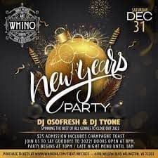 Event - NEW YEARS EVENT AT WHINO IN ARLINGTON VA - Arlington, Virginia - December 31, 2022 | concert tickets